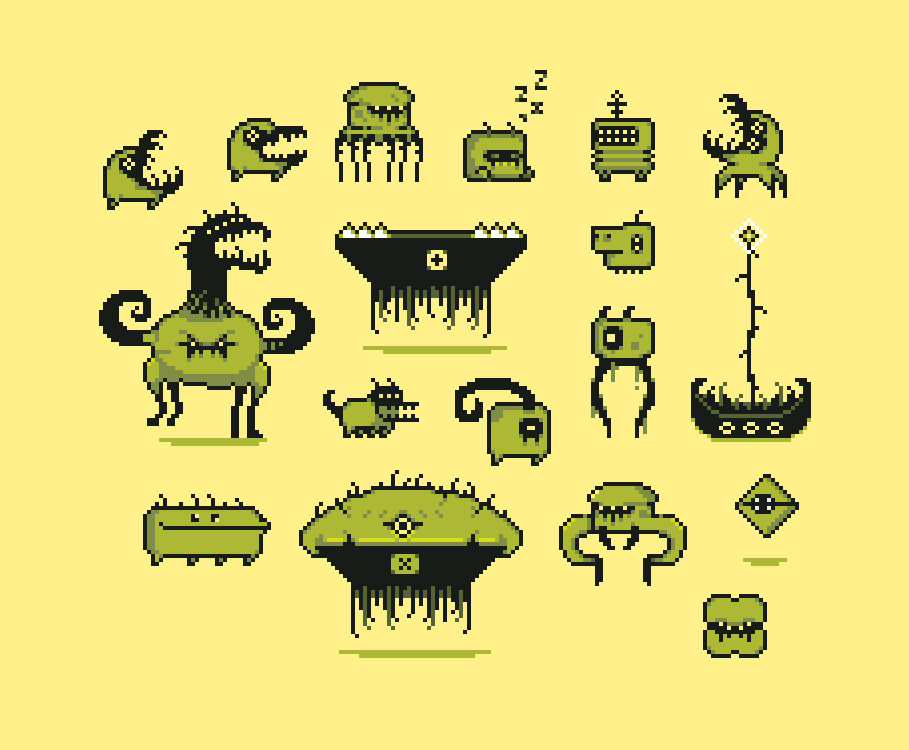Pixel art piece